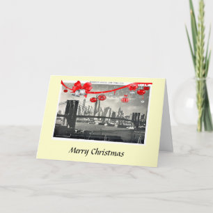Christmas Card - Brooklyn Bridge, New York City