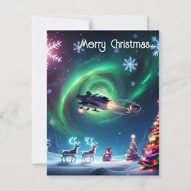 Christmas Card By James Michael Miller 8/12/2024 (Front)