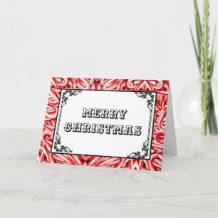 Christmas Card Candy Canes