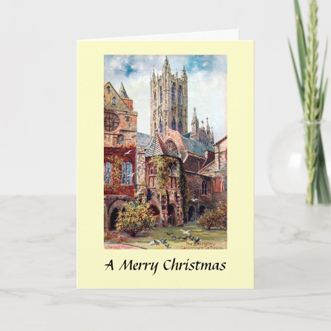 Christmas Card - Canterbury Cathedral (Front)