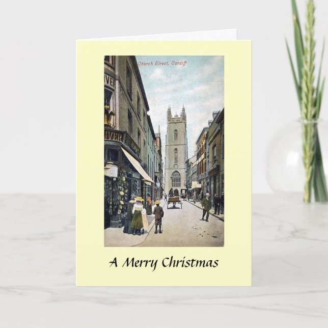 Christmas Card - Cardiff, Wales (Front)