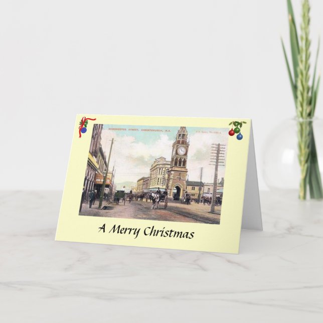 Christmas Card - Christchurch, New Zealand (Front)