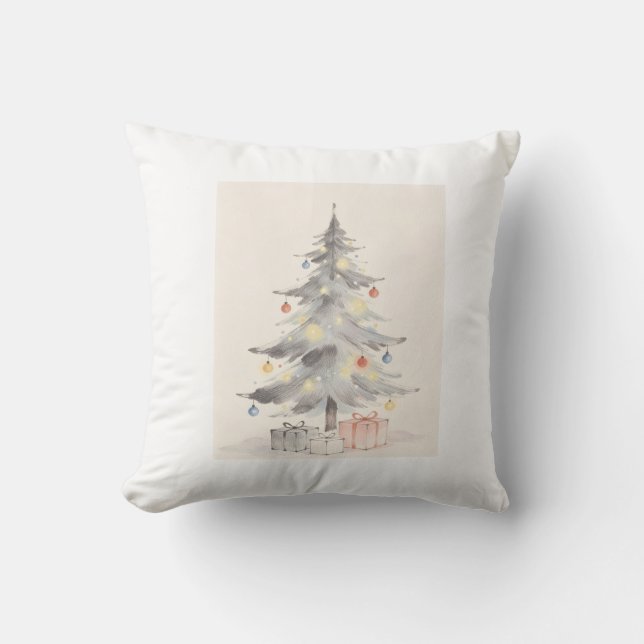 Christmas Card Cushion (Front)