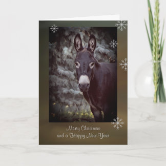 Christmas Card "Donkey"
