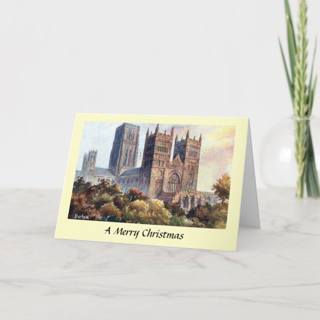 Christmas Card - Durham Cathedral (Front)