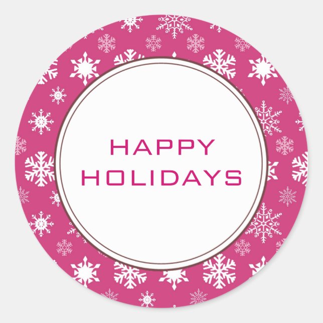 Christmas Card Envelope Seals (Front)