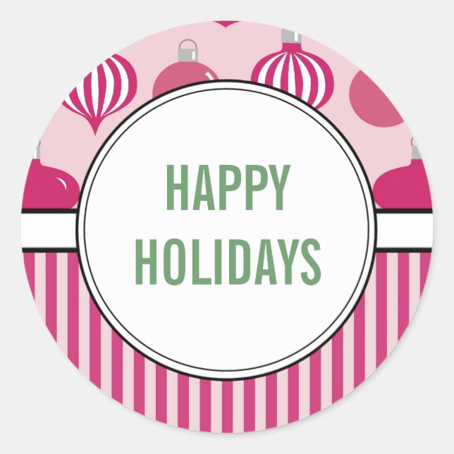 Christmas Card Envelope Seals (Front)