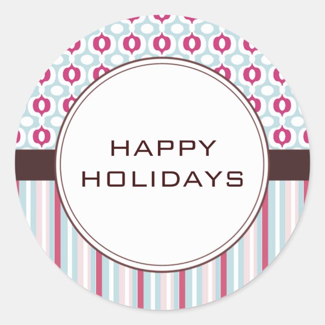 Christmas Card Envelope Seals (Front)