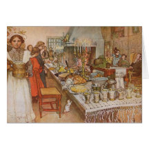 Christmas Card Eve Carl Larsson 1904
