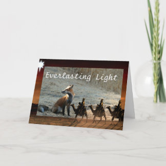 Christmas Card, Everlasting Light Holiday Card