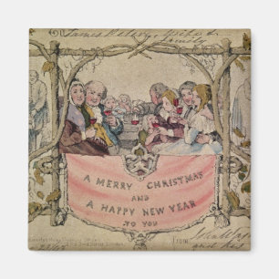 Christmas Card, example of the known Christmas Magnet