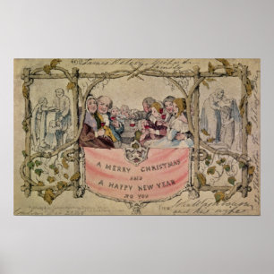 Christmas Card, example of the known Christmas Poster