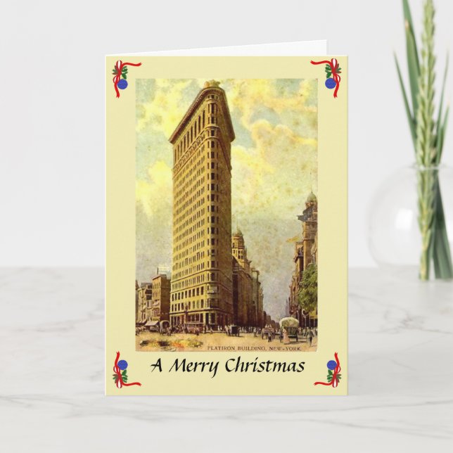 Christmas Card - Flatiron Building, New York City (Front)