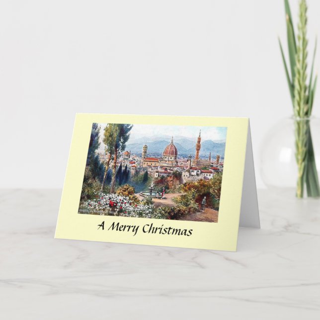 Christmas Card - Florence, Italy (Front)