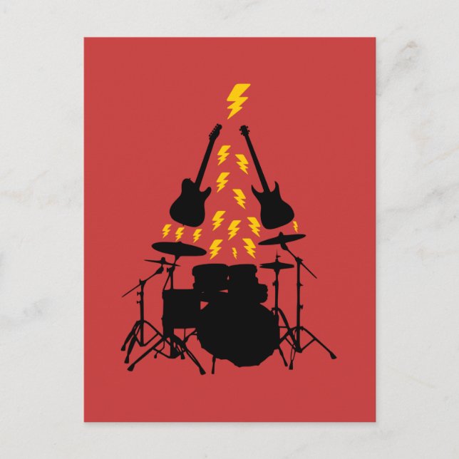 Christmas Card for Musicians Christmas Card (Front)