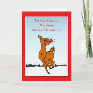 Christmas Card For Nephew