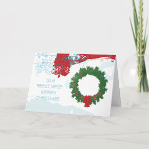 Christmas Card For Niece