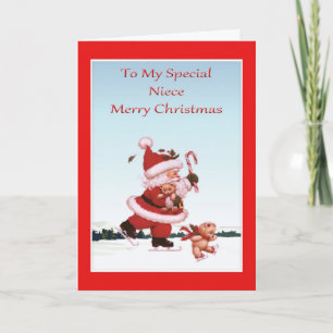 Christmas Card For Niece