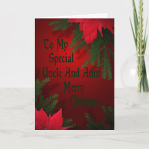 Christmas Card For Uncle And Aunt