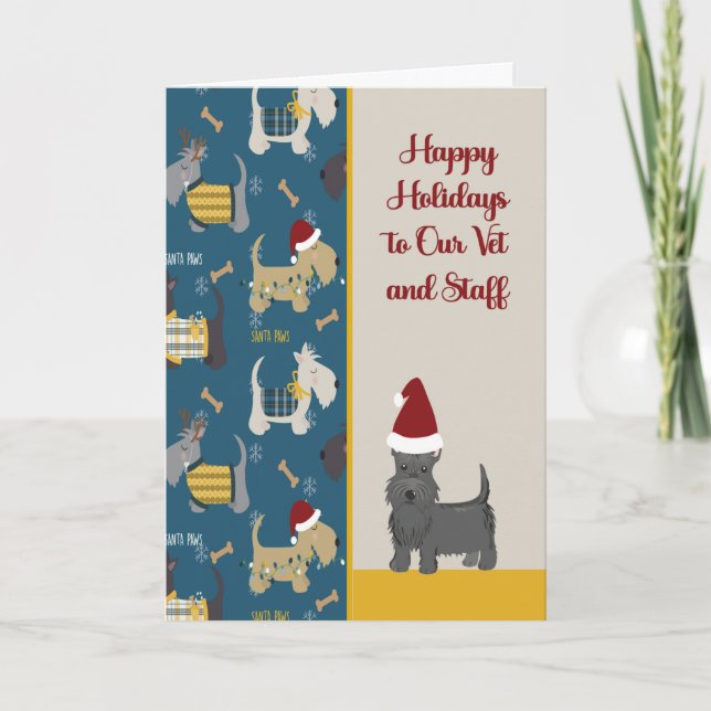 Christmas Card for Your Veterinarian  (Front)