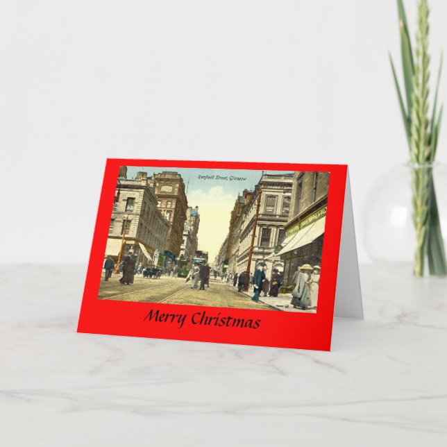 Christmas Card - Glasgow, Renfield Street (Front)