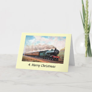 Christmas Card - GNR Train