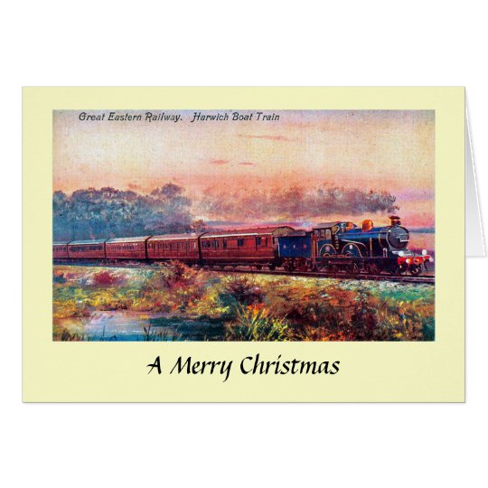 Christmas Card - Great Eastern Railway