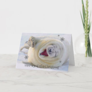 Christmas Card - Have a Seal of a Christmas