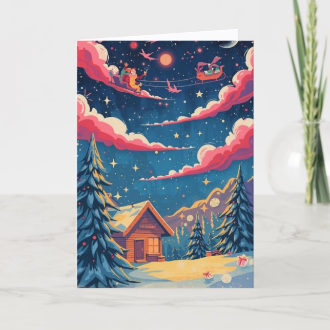 Christmas Card - Holiday Magic (Front)