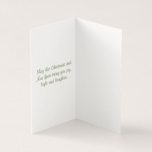 Christmas Card Holiday Wishes to Loved Ones (Inside)