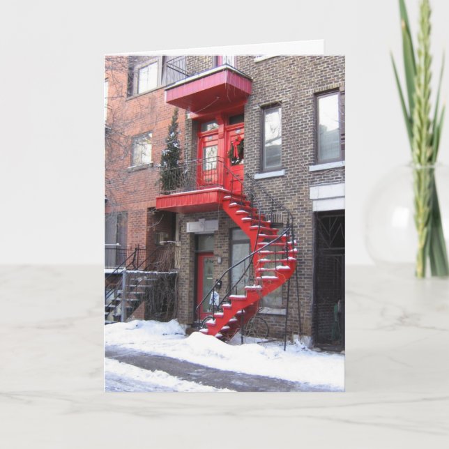 Christmas Card--Holidays in the City Holiday Card (Front)