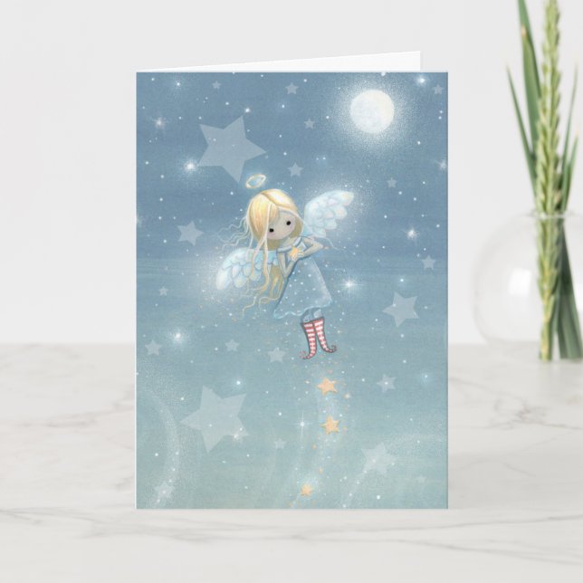 Christmas Card Little Star Angel (Front)