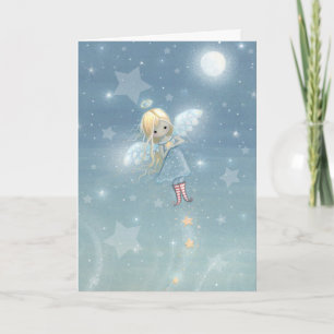 Christmas Card Little Star Angel