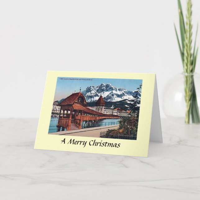 Christmas Card - Lucerne, Switzerland (Front)