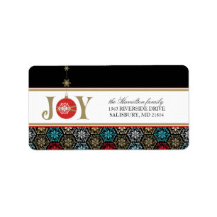 Christmas Card Mailing Address Labels