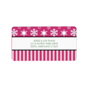 Christmas Card Mailing Address Labels