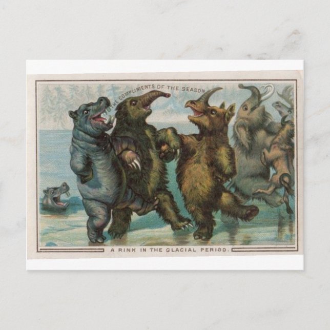 Christmas Card Mammoths (Front)