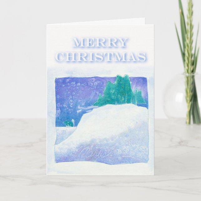 Christmas Card Marvel by Susan M. Edgerton (Front)