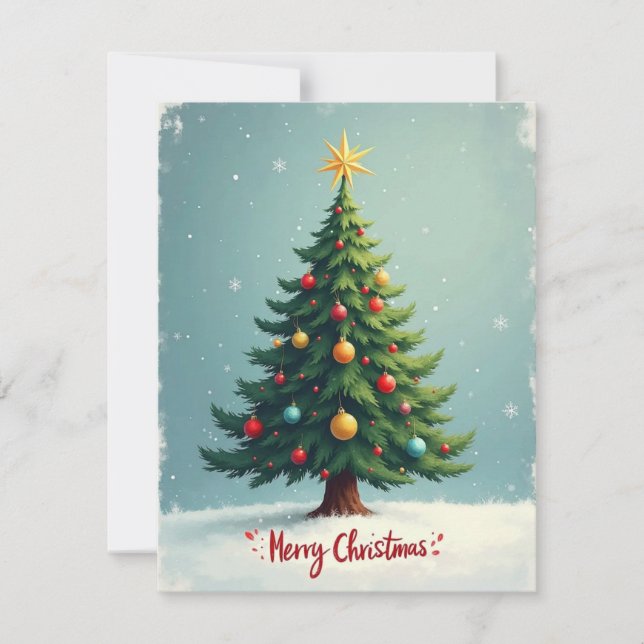 Christmas Card - Merry Christmas (Front)