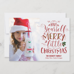 Christmas Card - Merry Little Christmas