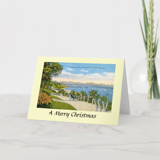 Christmas Card - Milwaukee, Wisconsin, USA (Front)