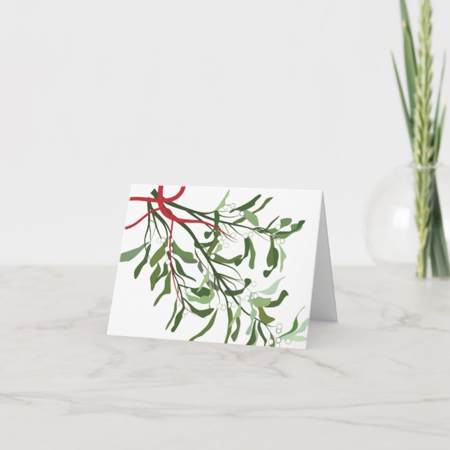 Christmas card - Mistletoe (Front)