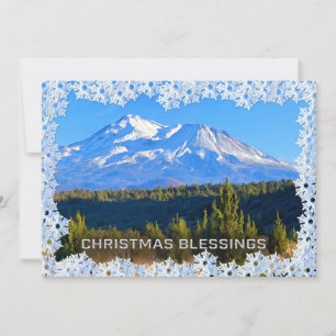 Christmas Card - Mount Shasta