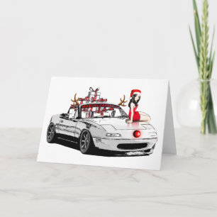 Christmas Card MX5 Miata