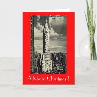 Christmas Card, New York City Holiday Card