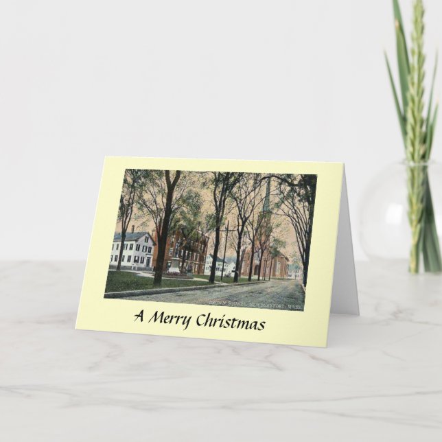 Christmas Card - Newburyport, Massachusetts (Front)