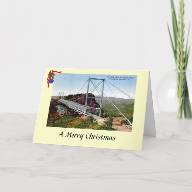 Christmas Card - North Carolina, USA (Front)