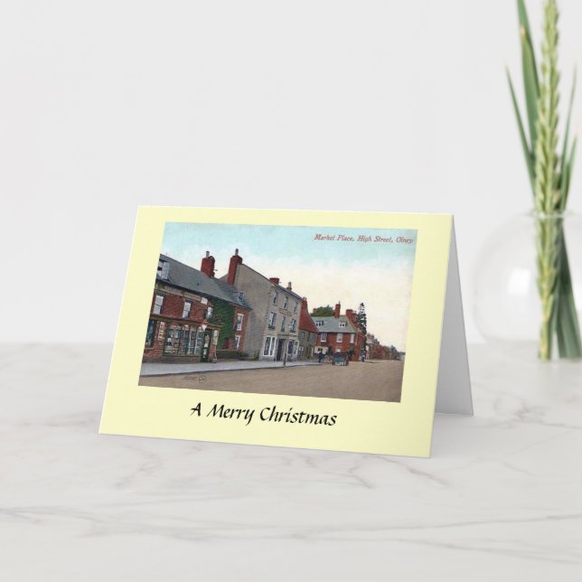 Christmas Card - Olney, Buckinghamshire (Front)