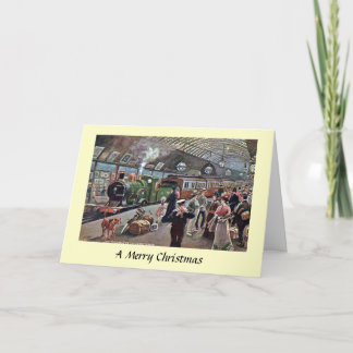 Christmas Card - Paddington Station, London