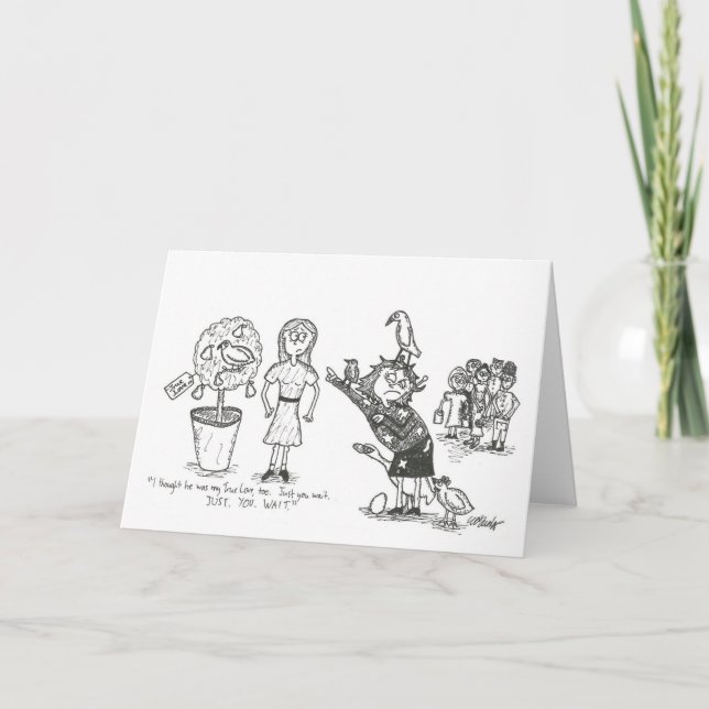 Christmas Card - Partridge in a Pear Tree (Front)